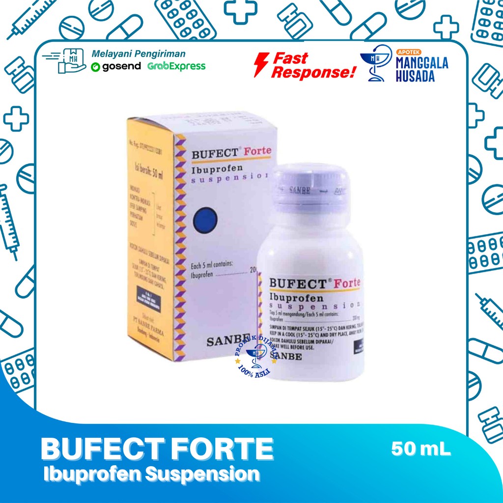 Jual BUFECT FORTE SUSPENSI 200 MG / 5 ML | Shopee Indonesia