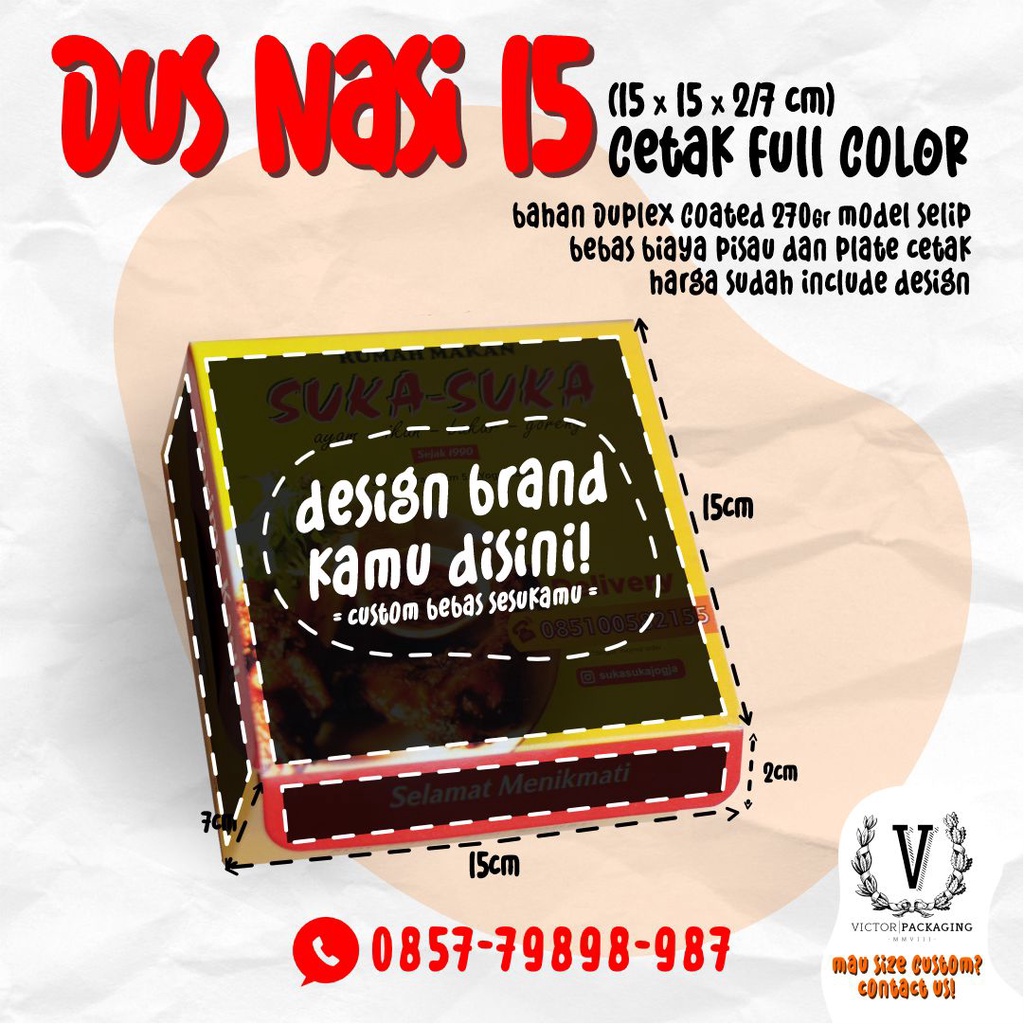 

Dus Nasi 15x15x2/7