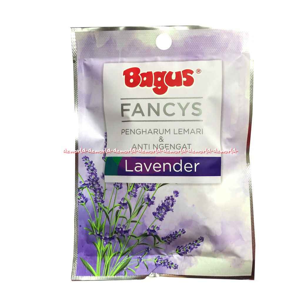 Bagus Fancy Pengharum Lemari Kamper anti ngengat Rose Lavender Jasmine 60gr