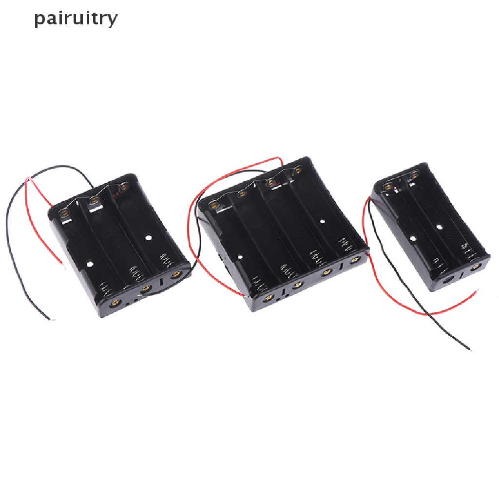 1 Pc Case Holder Penyimpanan Baterai Li-ion Bahan Plastik Untuk 2 / 3 / 4x3.7V 18650 DIY