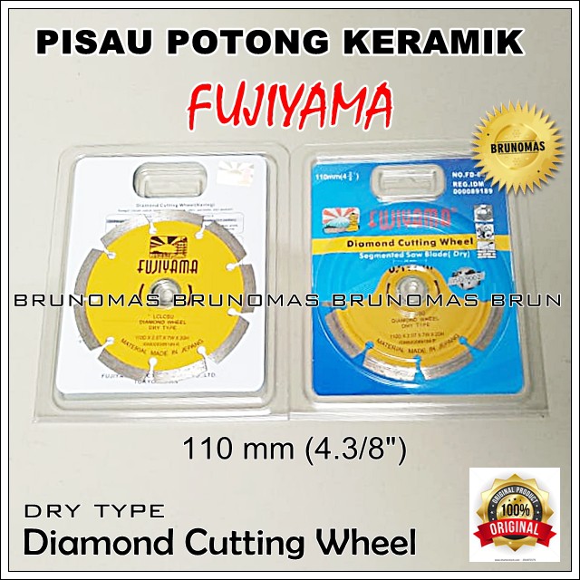 FUJIYAMA Mata Pisau Potong Keramik 4 Inch Diamond FUJIYAMA Mata Pisau Potong Keramik 4 Inch Diamond