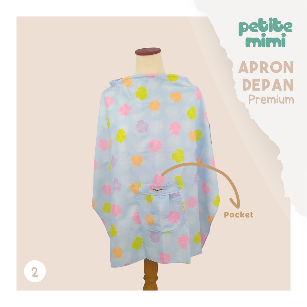 Petite Mimi Apron Menyusui Premium - Katun Jepang