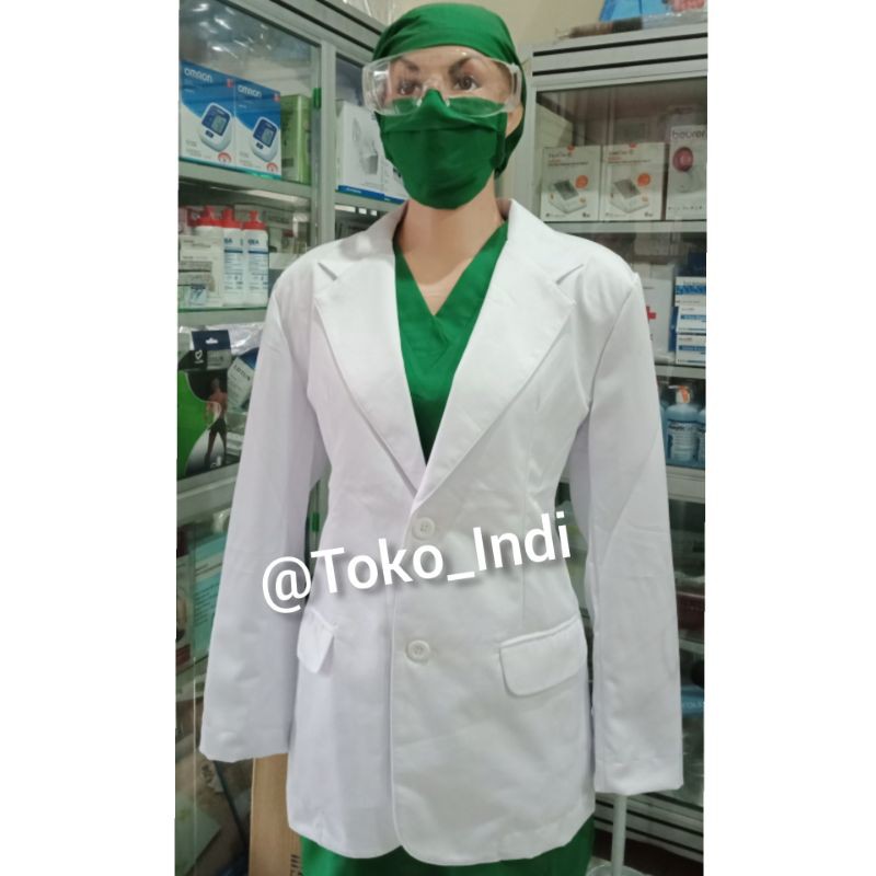 Baju Dokter / Jas Dokter / SNELI  / Lengan Panjang / Lengan Pendek WANITA / PRIA