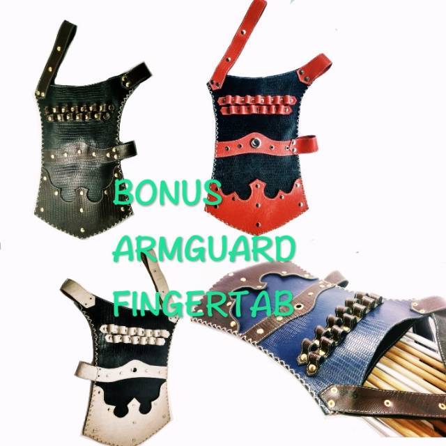 - QUIVER TAS ANAK PANAH KULIT ASLI