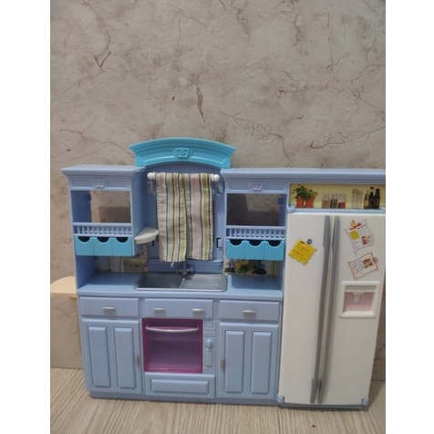 Kitchen Playset Barbie Preloved / Peralatan Barbie