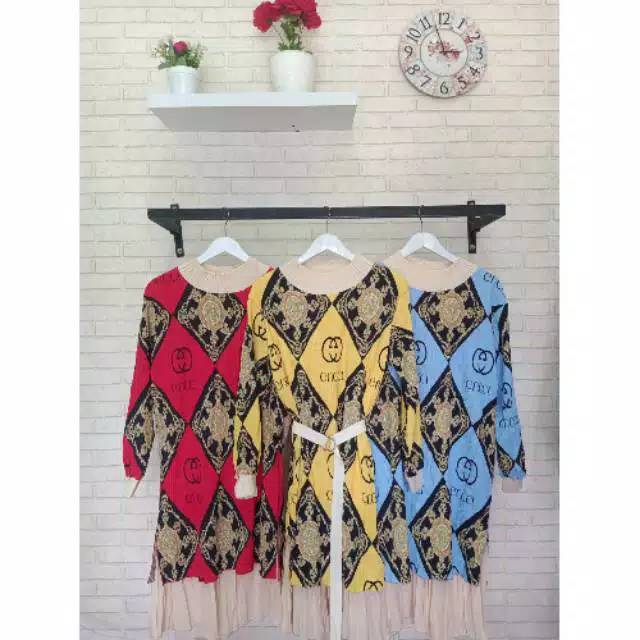 Tunik plisket bangkok