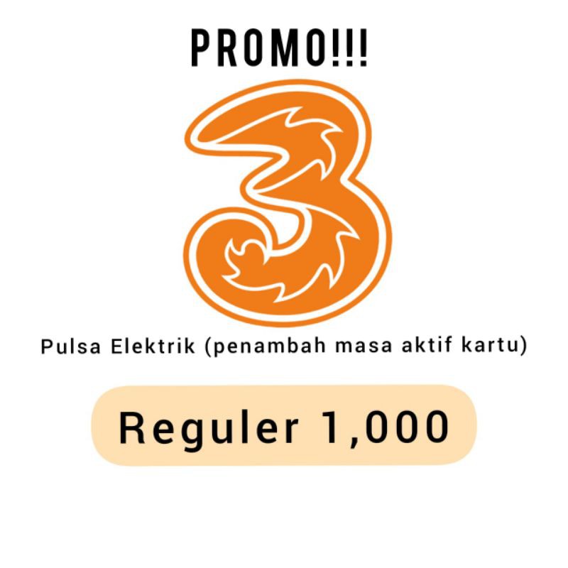 PROMOO!! PULSA 3 1000