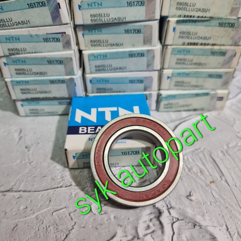 Bearing 6905 LLU NTN TUTUP KARET