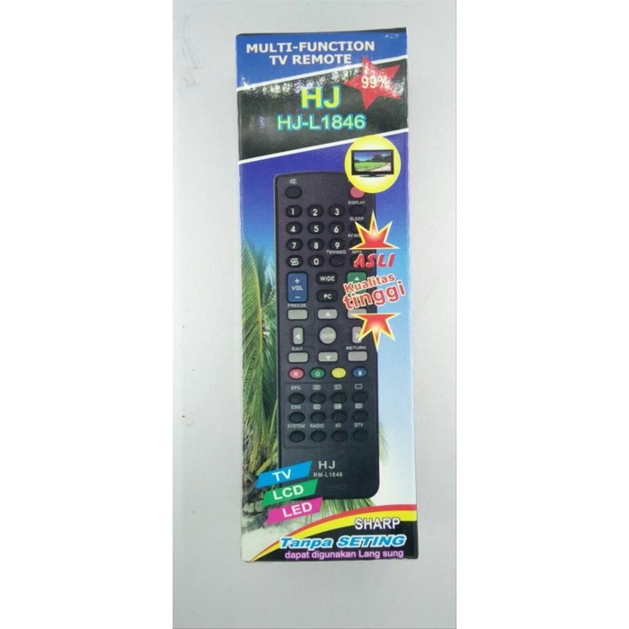 wnjjr0en Remote Tv Sharp Remot Tv Led Lcd D2R54Tg