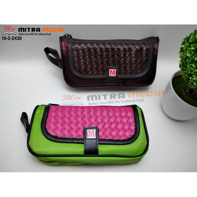 

TEMPAT PENSIL KAIN ANYAMAN UNIK