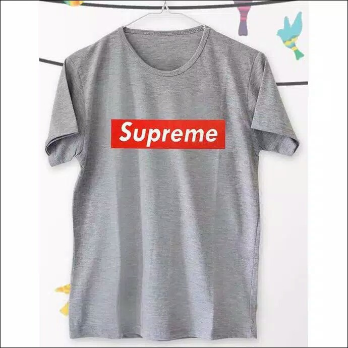 Big Size Kaos Supreme Murah Ag Tiktok Gaul Kekinian Jaman Now Anti Social Club Casual Lengan Pendek Shopee Indonesia