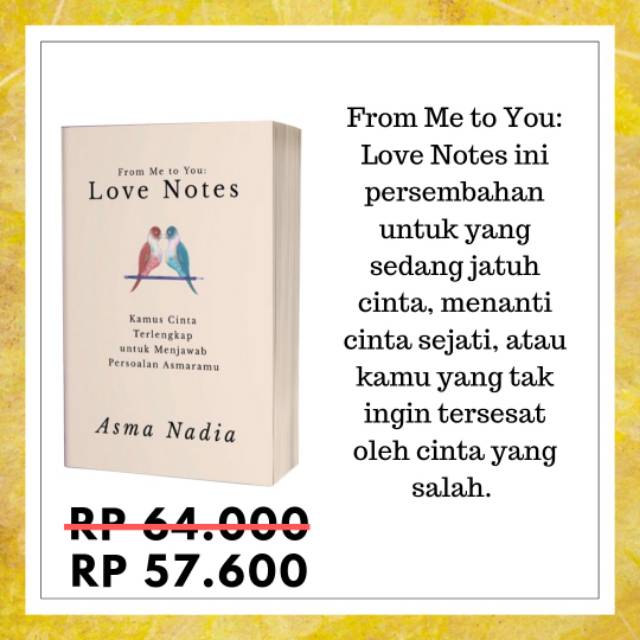 

BUKU LOVE NOTES