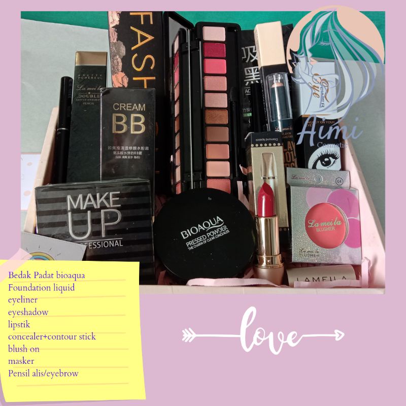 Paket make up 9in1 murah