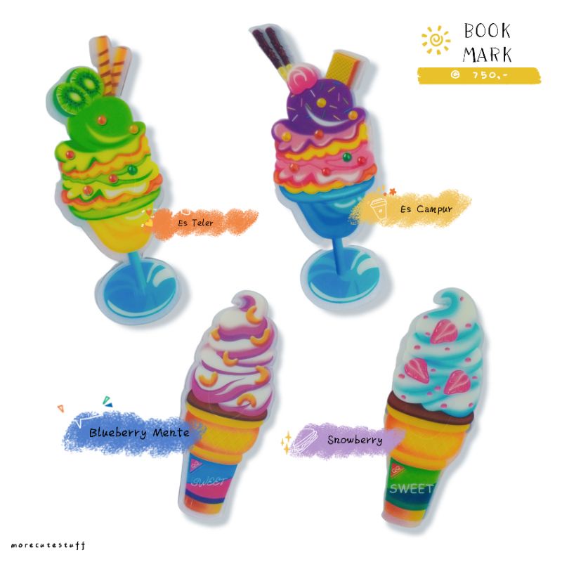 

PEMBATAS BUKU MURAH KARAKTER CARTOON LUCU UNIK BOOKMARK