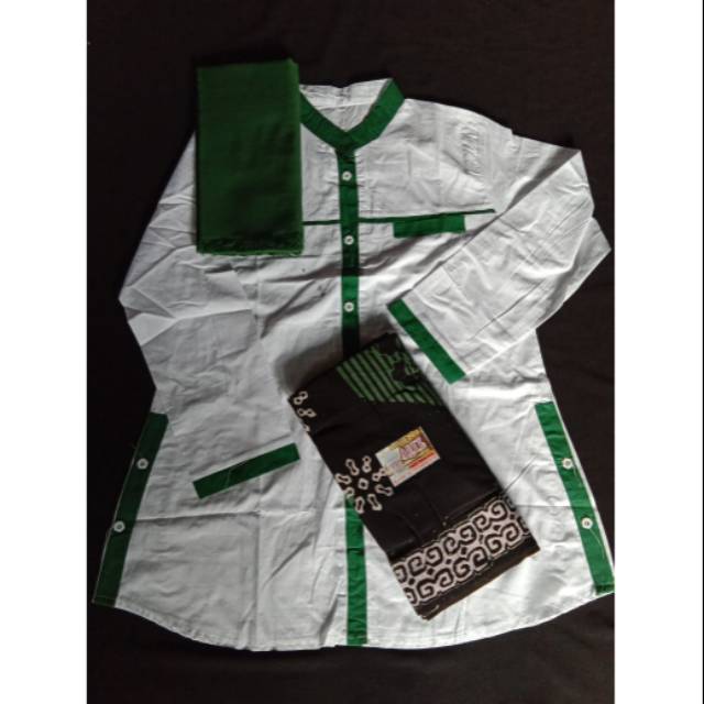 Set kemeja santri putri