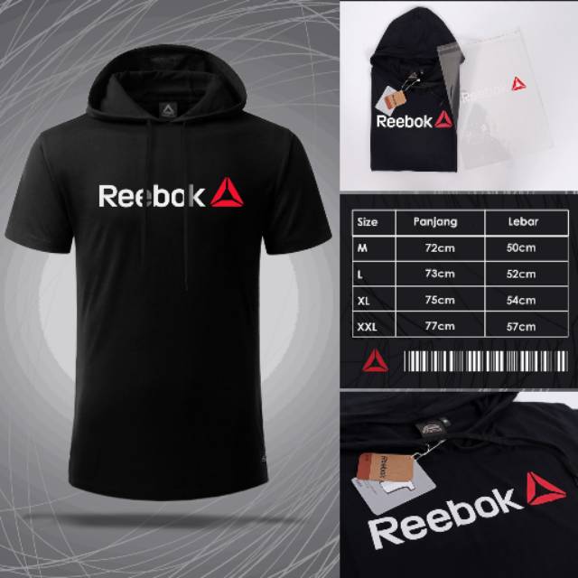 reebok black hoodie