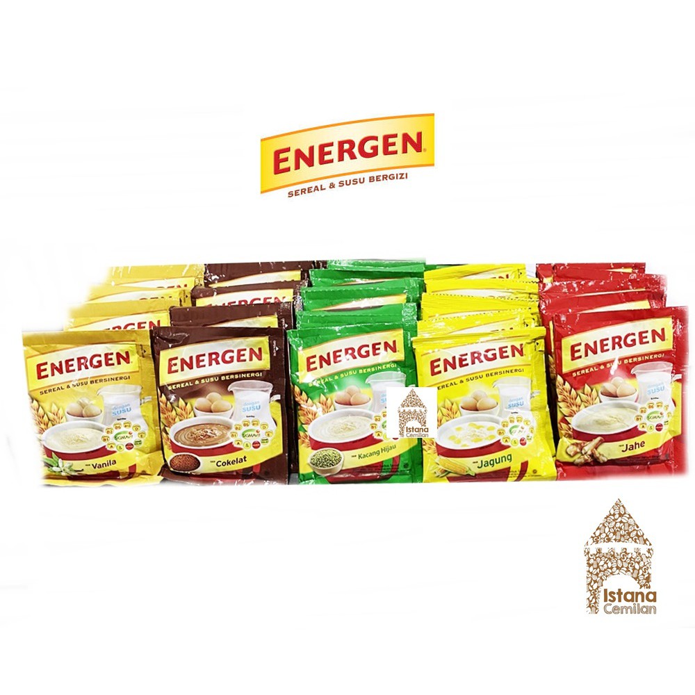 Energen Cereal Aneka Varian Isi 10 Pcs