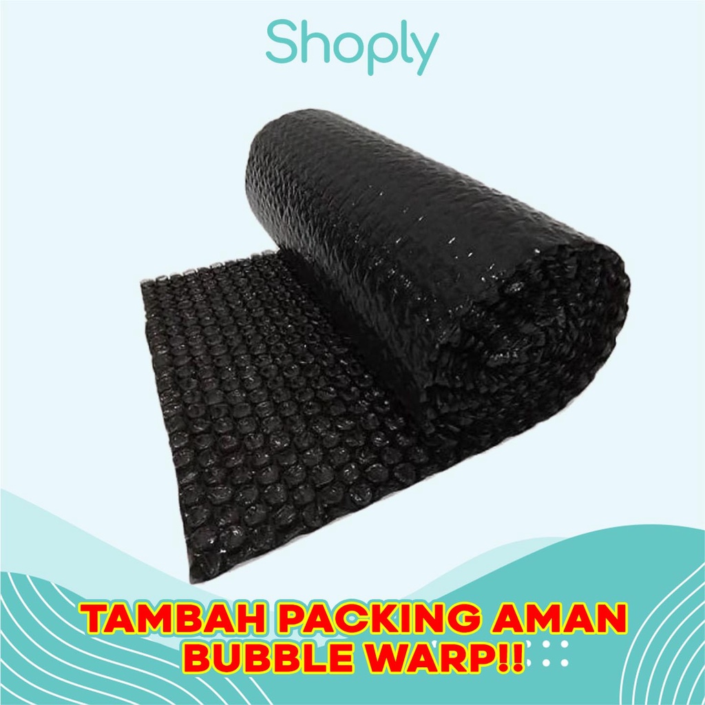 

Bubble Wrap Tambahan Khusus Untuk Pembeli Yang Mau Menambahkan di Packingan Barang