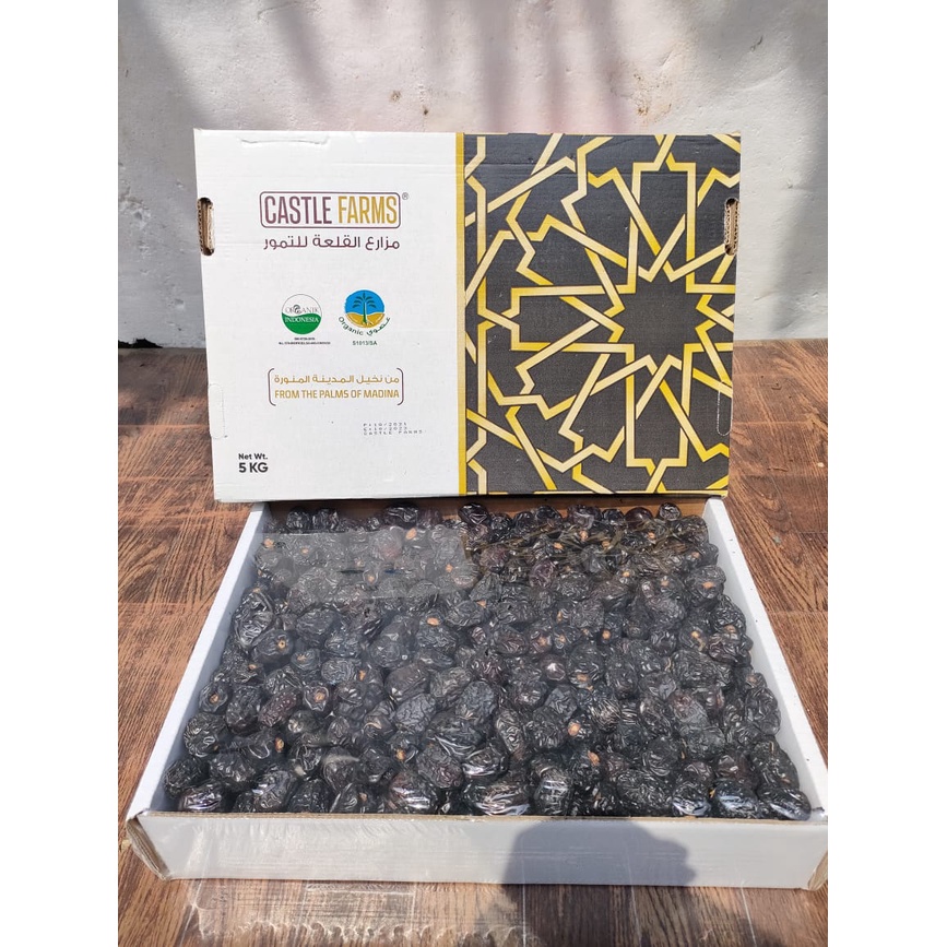 

Kurma ajwa 5kg asli 100% original/Kurma ajwa original premium/Kurma ajwa asli original premium