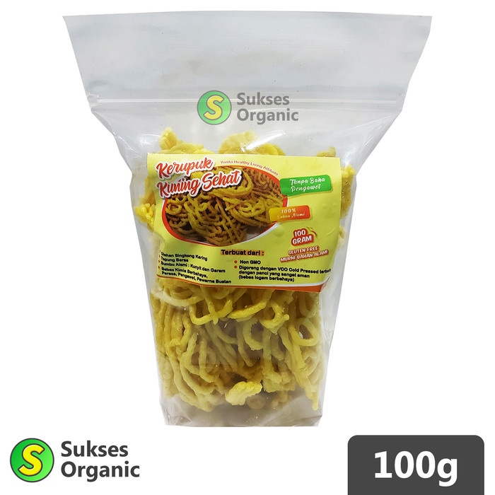 

TERBARU Kerupuk Kuning Gluten Free Non MSG 100g