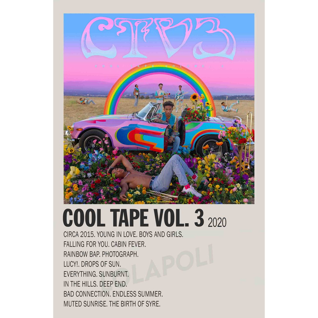 Poster Cover Album Cool Tape Vol. 3 - Jaden