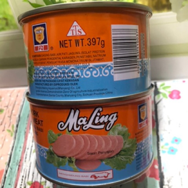 Daging Maling Canned Pork Luncheon Meat Non Halal Shopee Indonesia