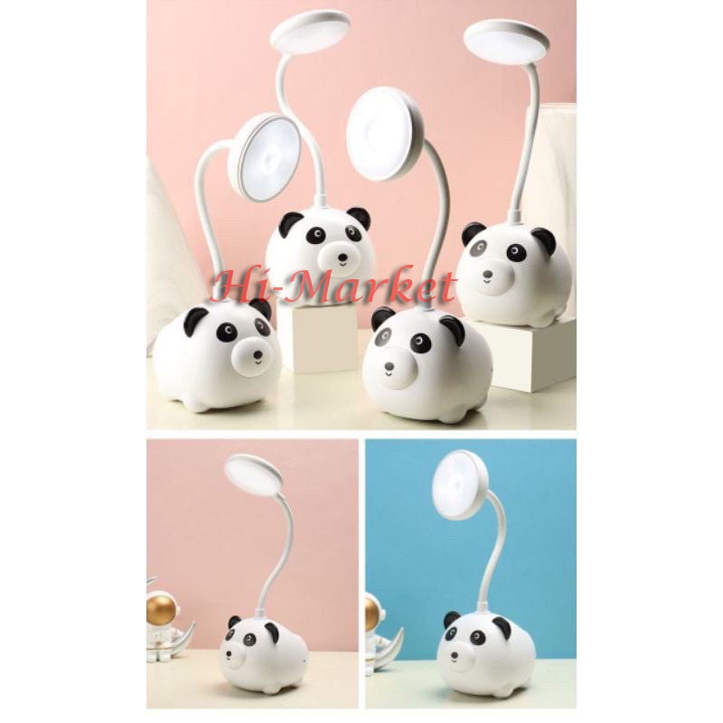 LAMPU LED MEJA/ LAMPU MEJA PANDA LED/ LAMPU MEJA BELAJAR