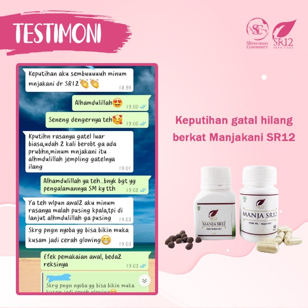 Manjakani SR12 Pelancar Haid Obat Keputihan Gatal Dan Bau Kista Miom Paling Ampuh Bpom Untuk Promil Jamu Perapat Miss V Rapet Atasi Nyeri Haid