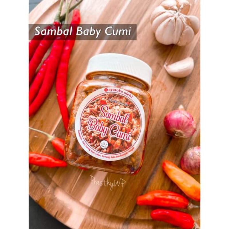 

Sambal Merah Baby Cumi 230gram