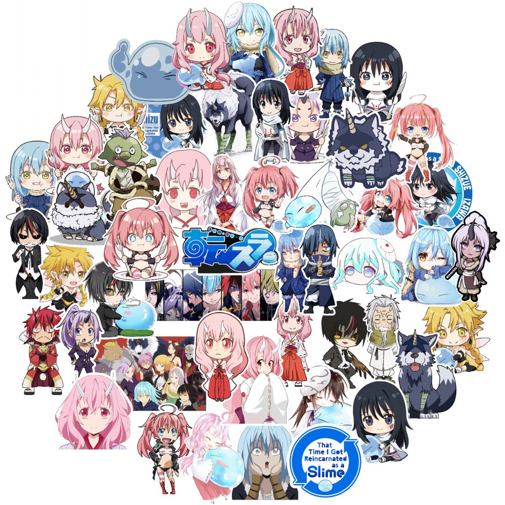 

Stiker Sticker Anime TenSura Paketan
