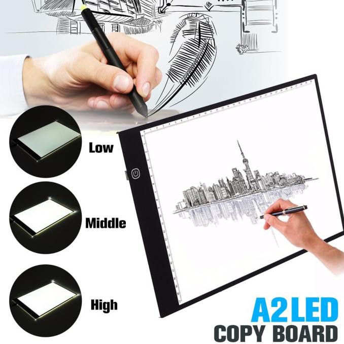 

Terbatas Led Drawing Tracing Board A2 (Dimmer Sistem) Meja Gambar Jiplak A2 Trendi