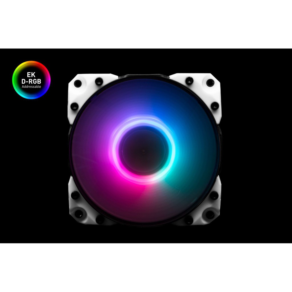 EKWB EK Vardar X3M 120ER D-RGB (500-2200RPM) White