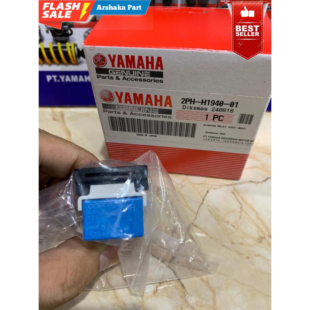 PROMO BENDIK SWITCH STATER MIO M3 125 SOUL GT 125 ASLI ORI YAMAHA 2PH-H1940 PASTI ASLI ORIGINAL