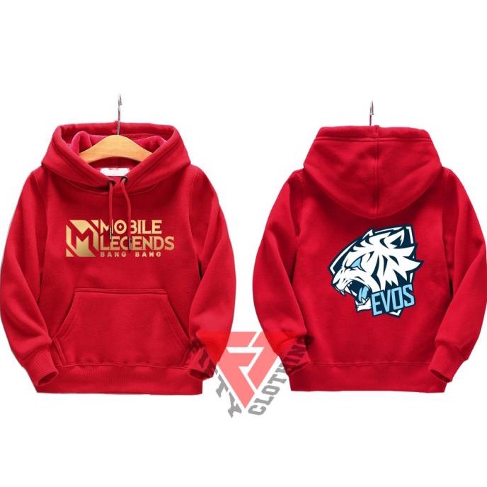 Jaket Sweater Hoodie Anak Ml Mobile Legend Evos - Fifty Clothing