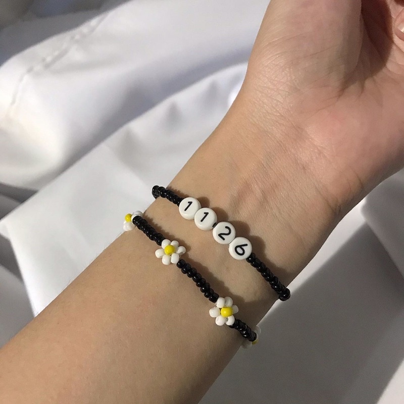 (1 SET) ATEEZ Wooyoung bracelet / Gelang Wooyoung Ateez (FREE CINCIN)