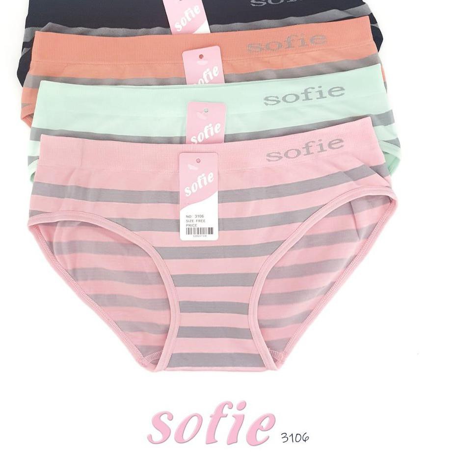 Big Promo CD CELANA  DALAM  WANITA RAJUT  SOFIE FIT TO M L XL 