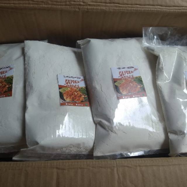 

Tepung kriwul/tepung geprek kriwul/tepung krispi
