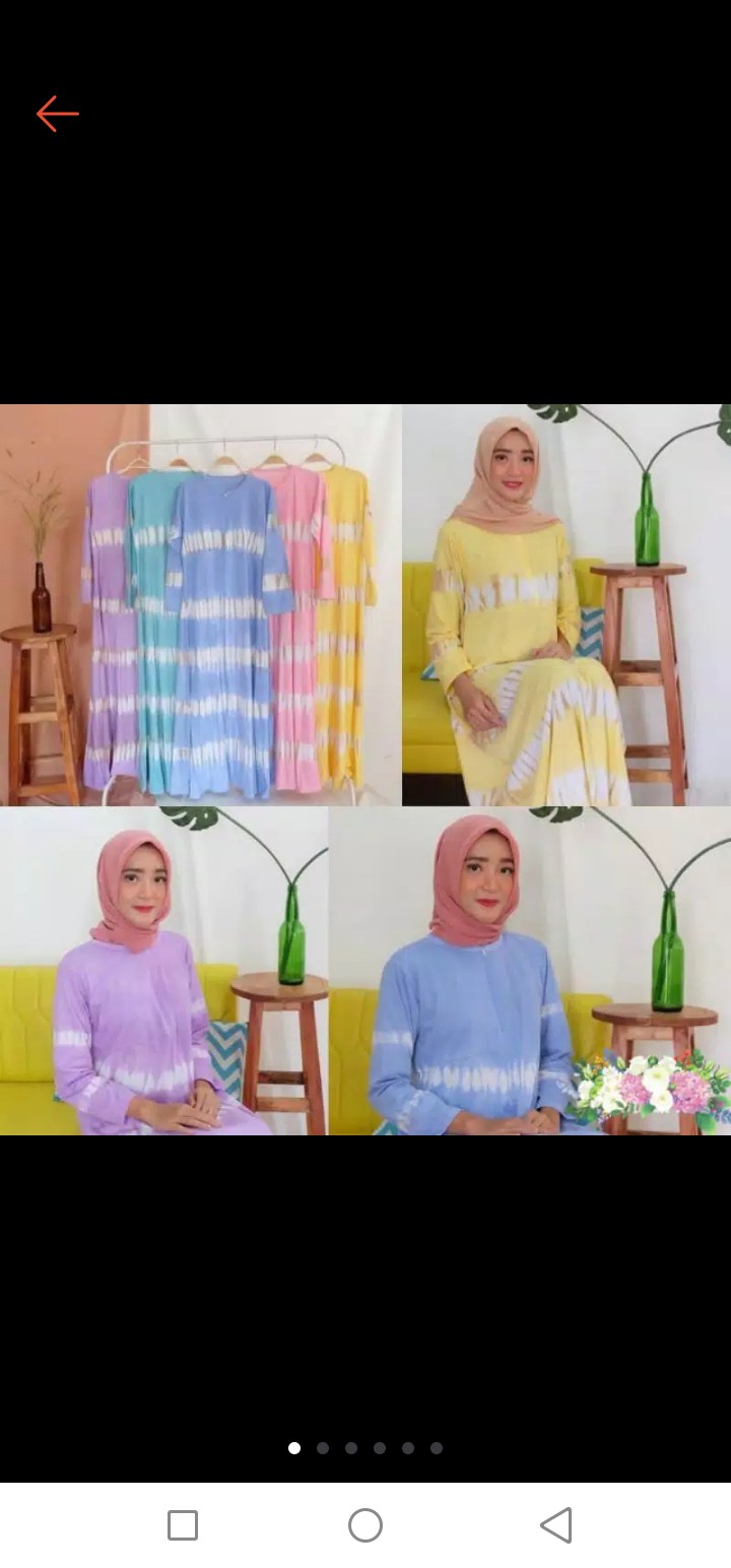 Gamismurah/gamis Kaos Lapis/original Batik Nufus