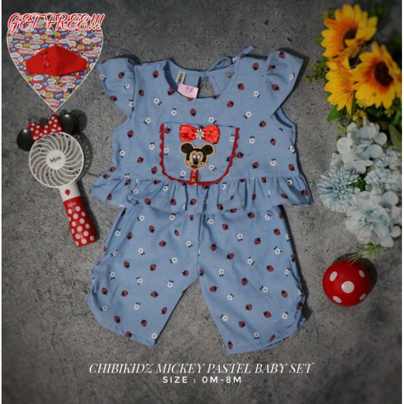 CHIBIKIDZ MICKEY BABY SET (0-8M)