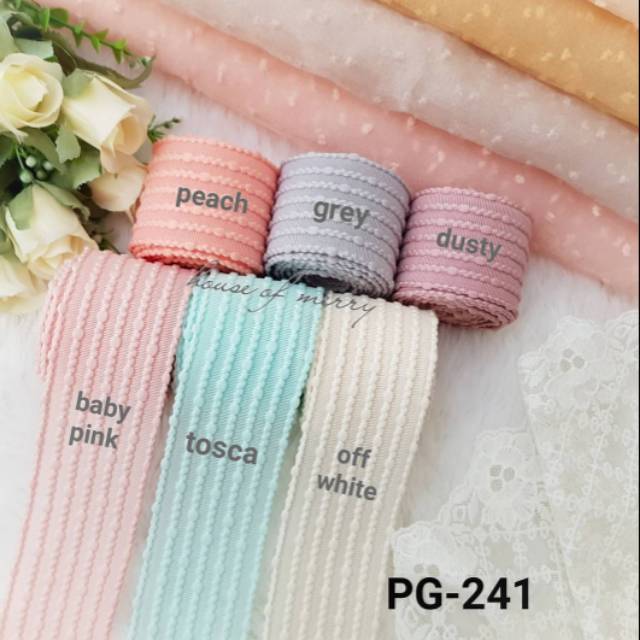 

Pita Korea Garis PG-241, dijual per yard (90 cm)