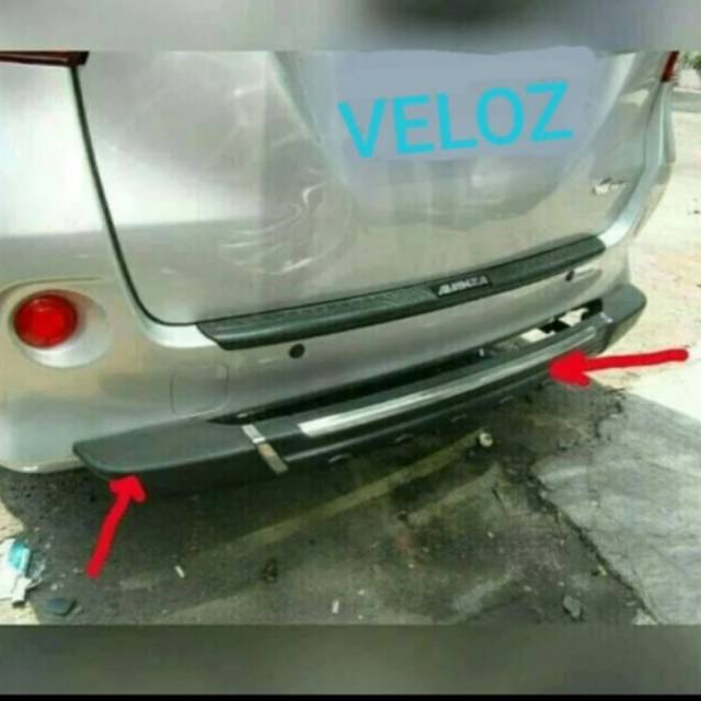 Tanduk pengaman Bumper Belakang Avanza Xenia Veloz