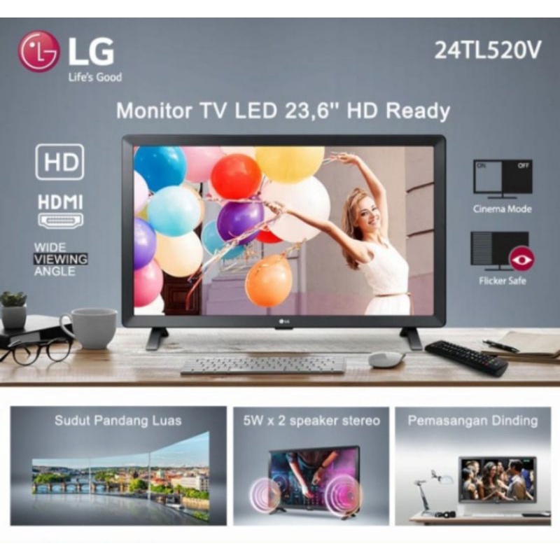 LED TV LG 24TL520V-PT DIGITAL(24INCH)