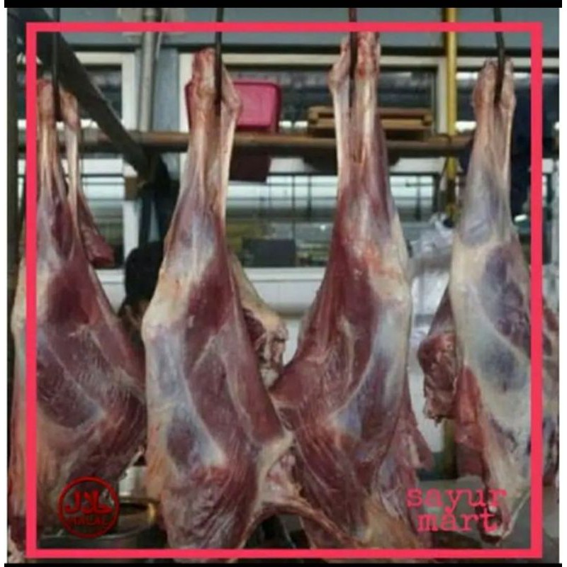 

Daging paha kambing segar
