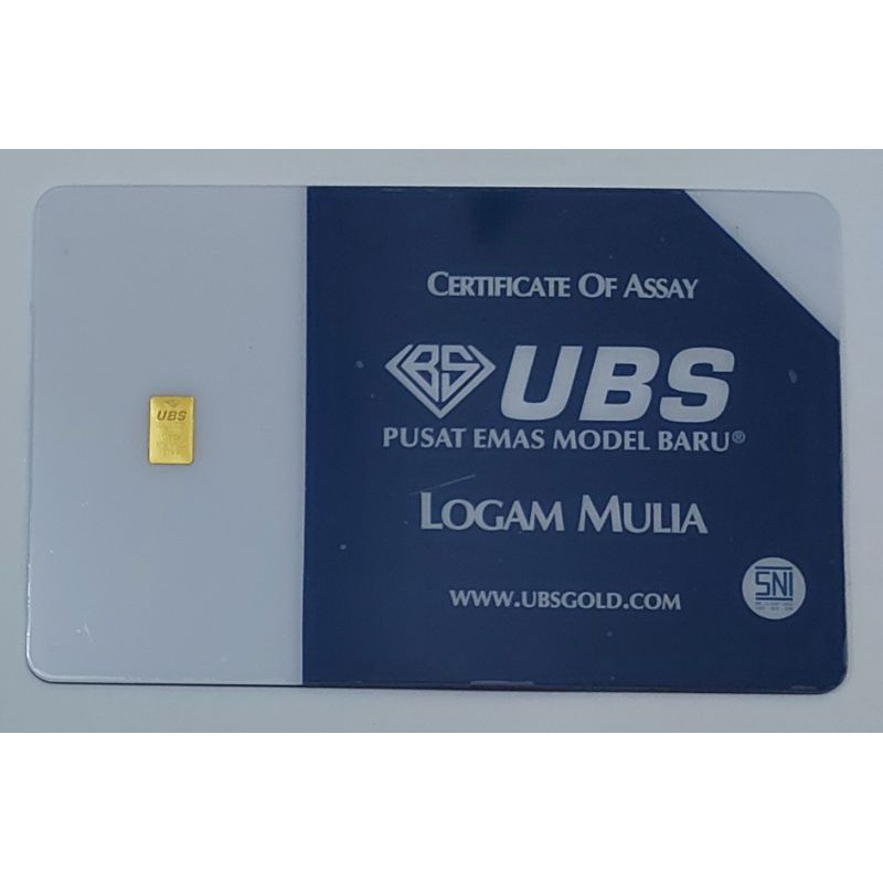 Logam Mulia UBS 0.1 Gram