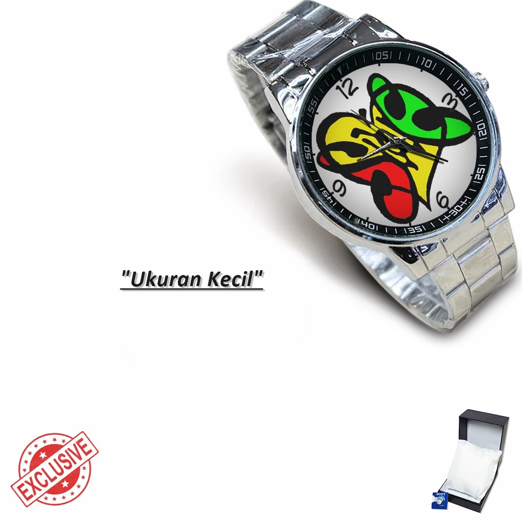 Jam Tangan Rantai Couple SLANK Motif 8