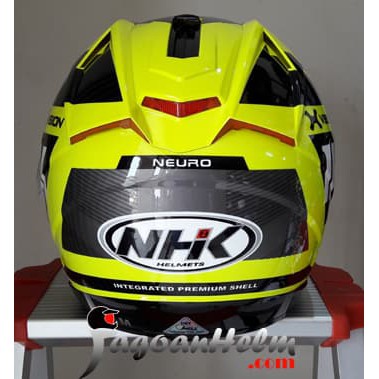 NHK Helm GP1000 XVISON ULTRA FLUO Pinlock Anti FOG X VISION Anti Embun