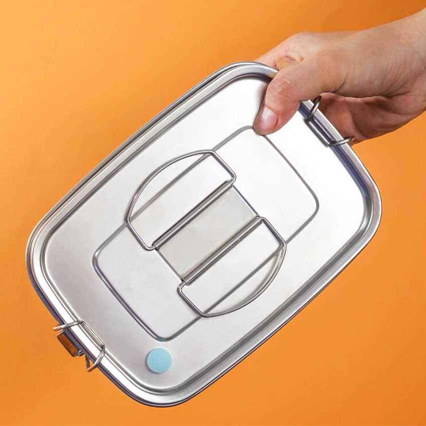 TD-DA HOUSEEN Kotak Makan Bento Lunch Box Stainless Steel - HS233