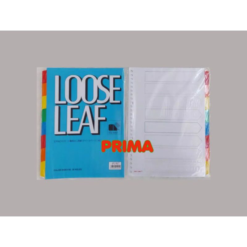 

PEMBATAS BINDER / INDEX B5 JOYART (TERSEDIA 5 & 8 PENYEKAT)