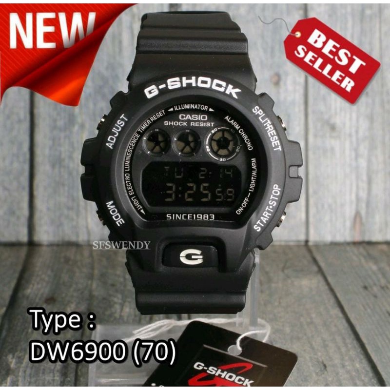 Jam Tangan_Dw6900_Jam Tangan_G_Shock 6900 Water Resist Jam Trendy Kasual Pria Jam Tangan Anti Air