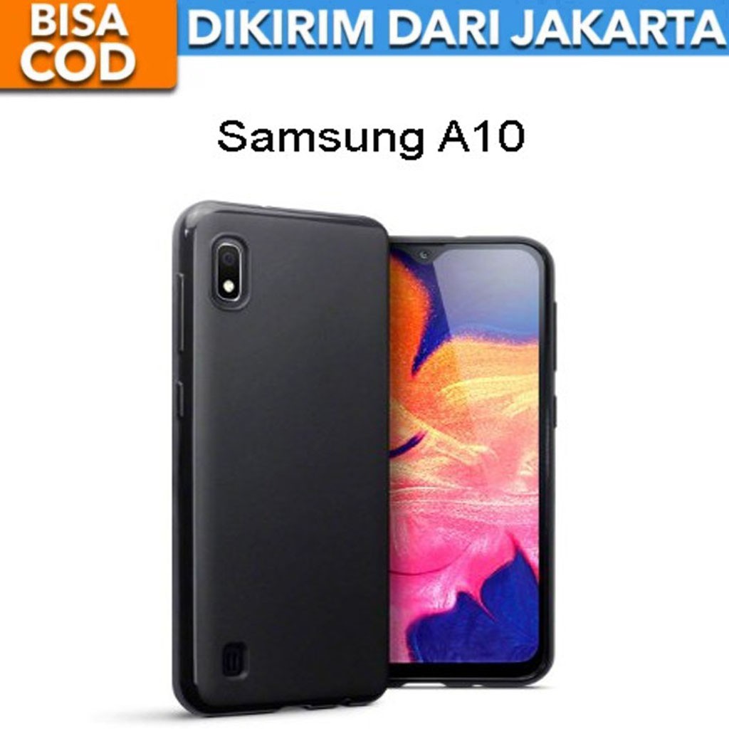 SoftCase Black Matte for Samsung Galaxy A10